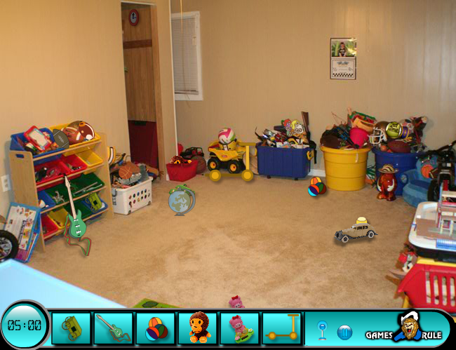 Hidden Objects: Toy Room