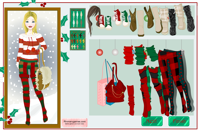 Christmas Eve Dressup Game