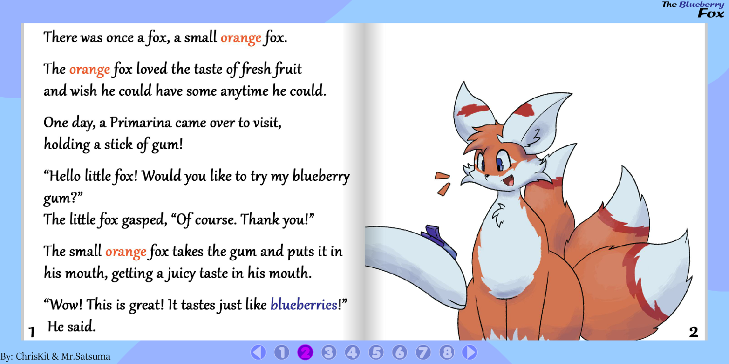 The Blueberry Fox - A Interactive Story
