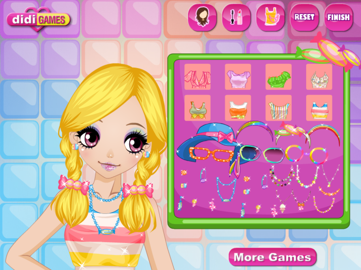 Candy Cutie Make Up Game