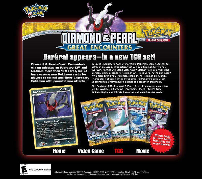 Who is Darkrai? Microsite