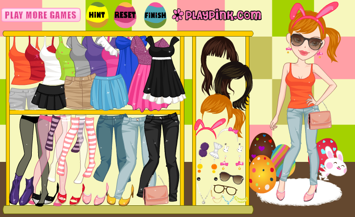 Easter Sweetheart Dress Up Game