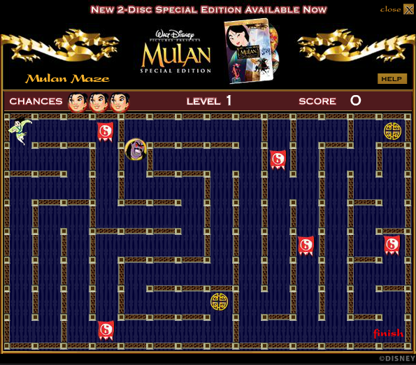 Mulan Maze