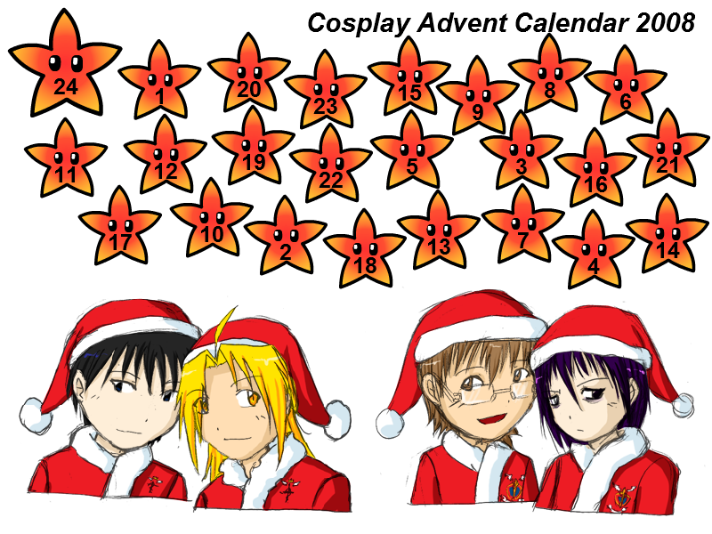 Cosplay Advent Calendar 2008