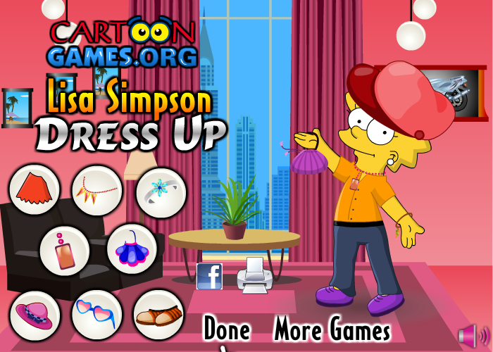 Lisa Simpson Dress Up