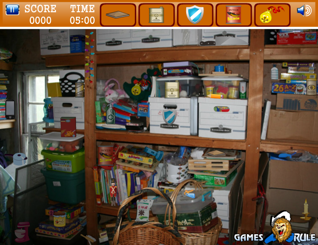 Hidden Objects: Store Room