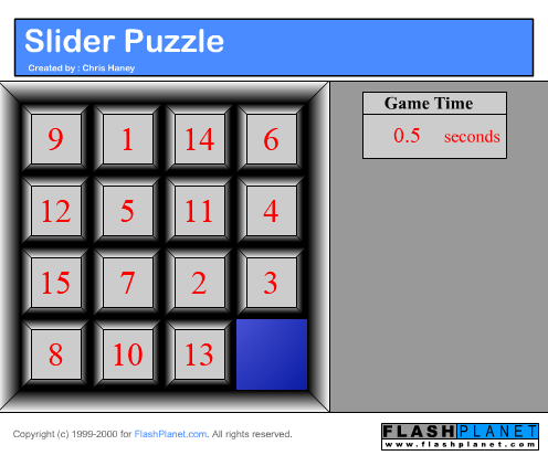 Slider Puzzle