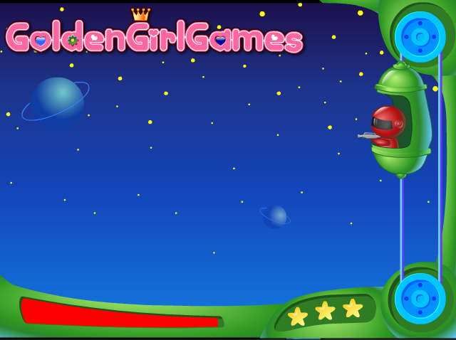 Robots shoot the balloon