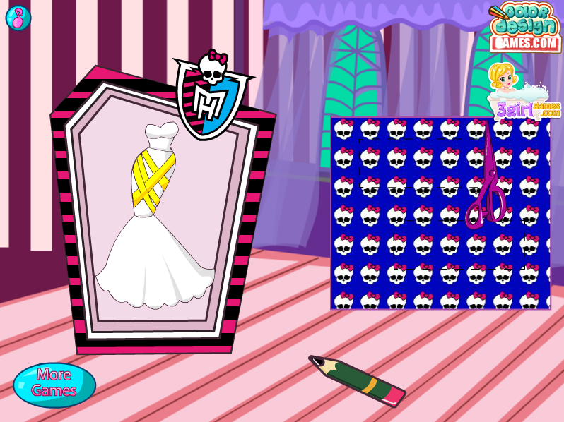 Monster High Wedding Dress Design