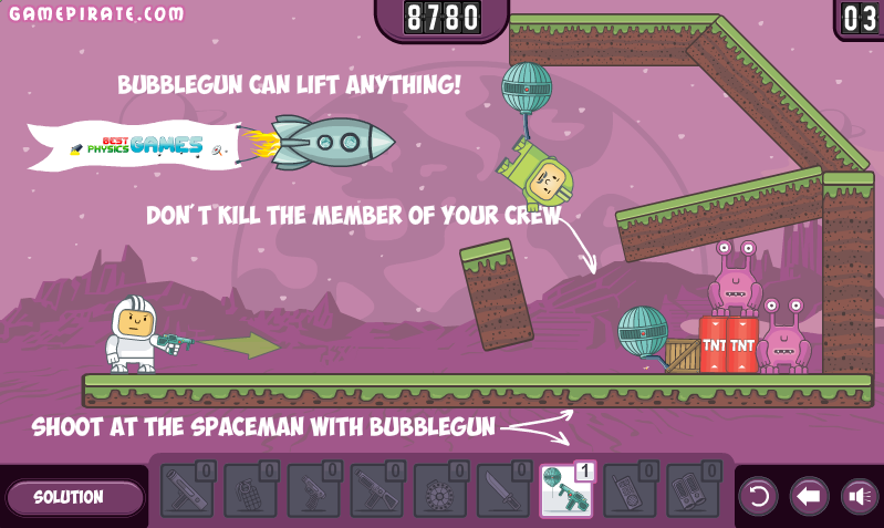 Spaceman Vs Monsters