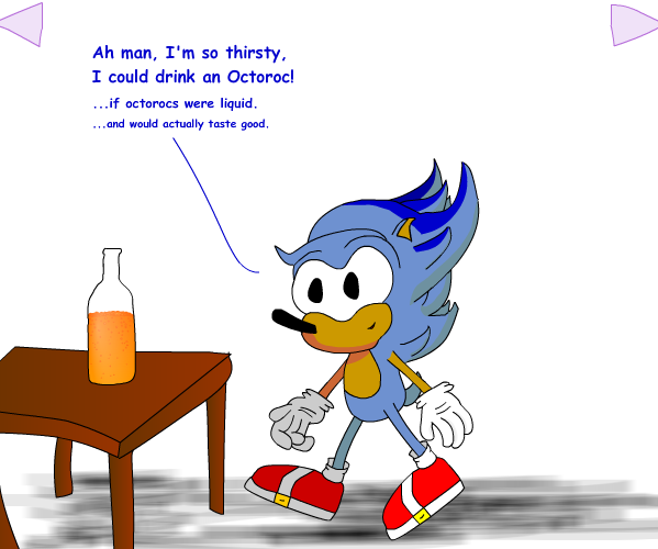 Juice the liquid Hedgehog
