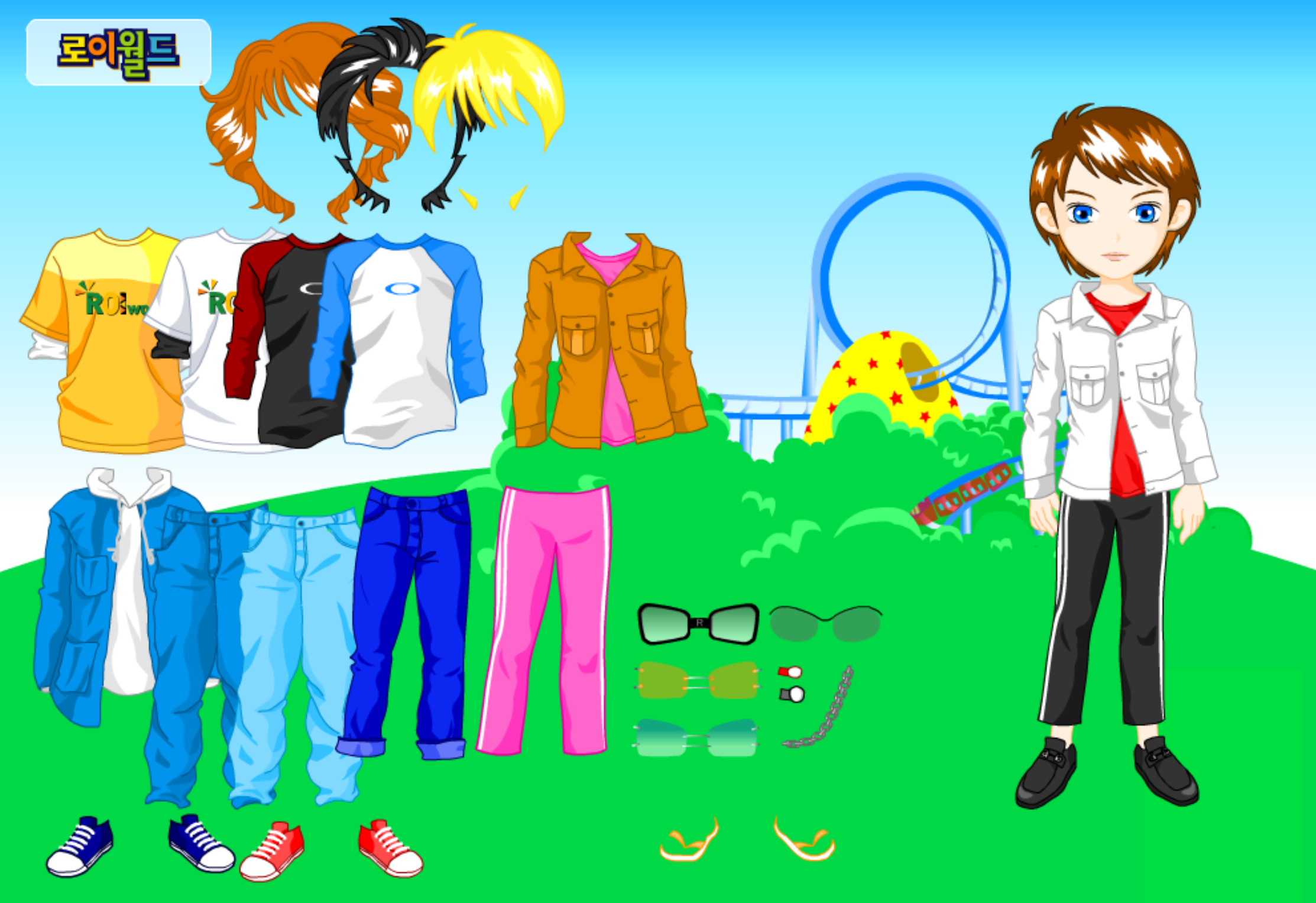 Roiworld Male Dressup