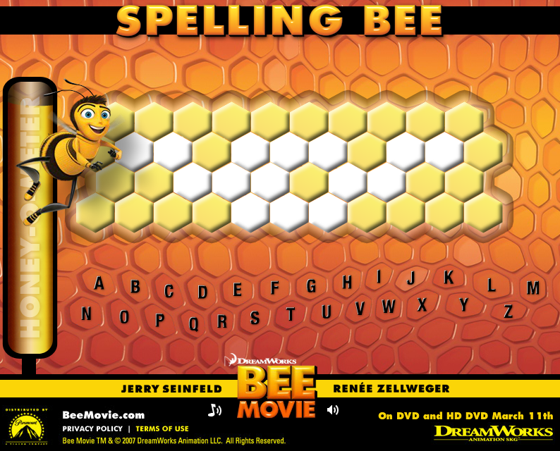 Bee Movie: Spelling Bee