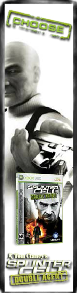 Tom Clancy's Splinter Cell: Double Agent Banner Ad (2006)