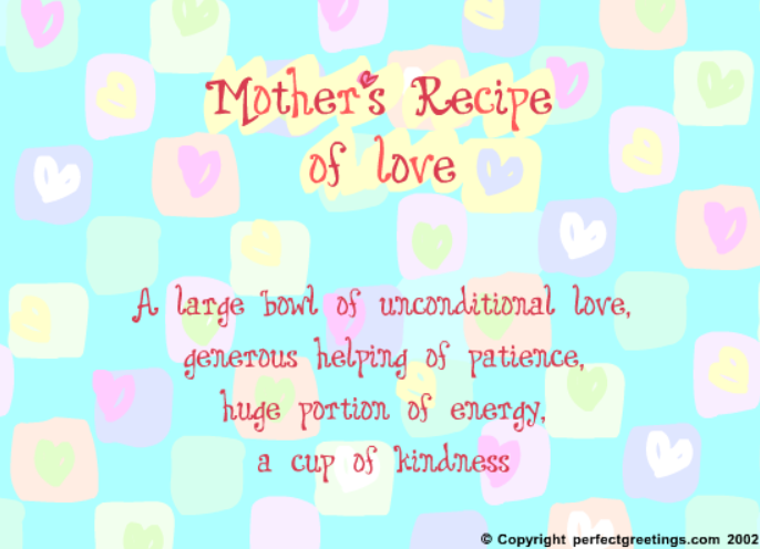 Mother's Recipe of Love