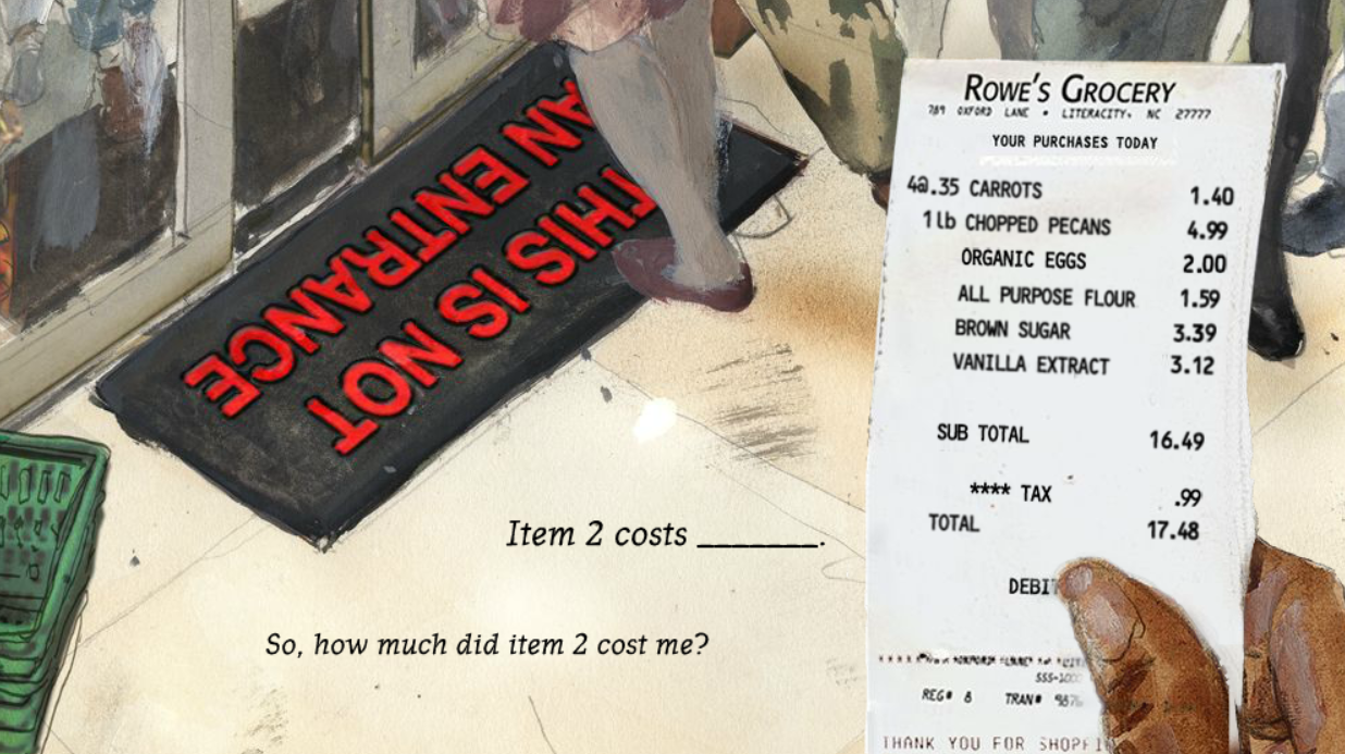 Everyday Life Activities - Check Your Receipt