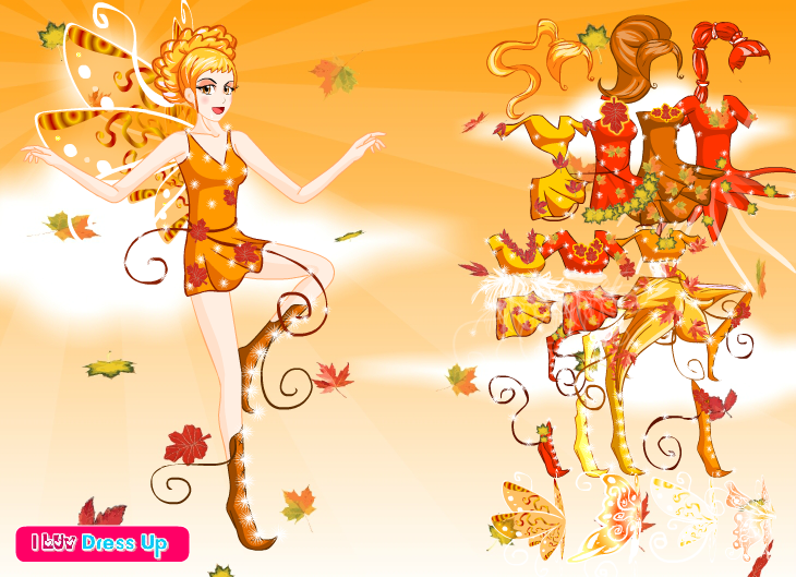 Autumn Fairy Dress Up