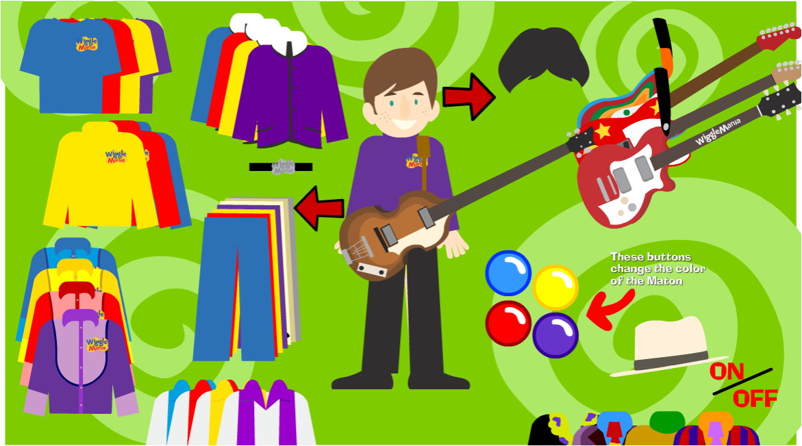 WiggleMania Dressing Up Game