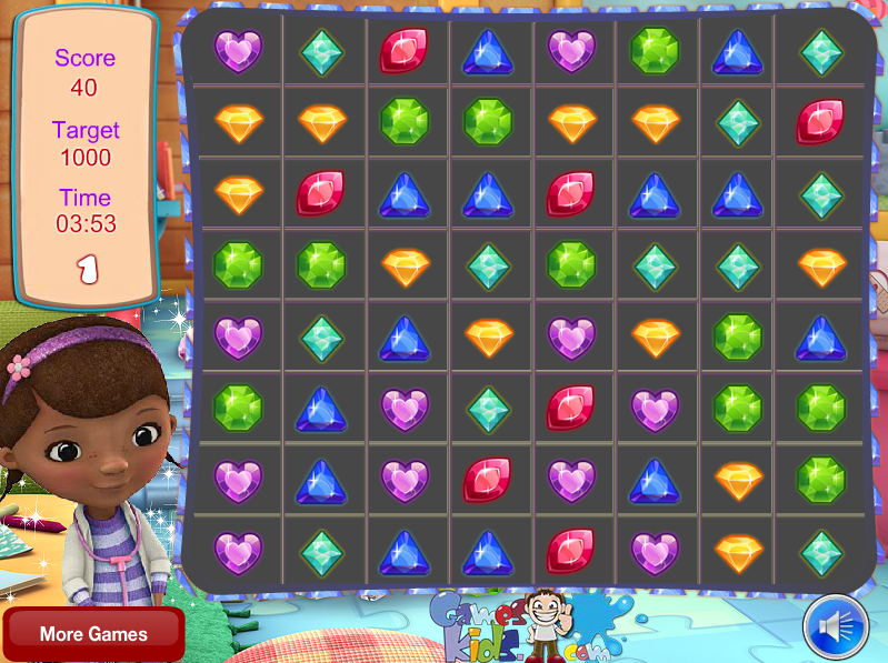 Doc McStuffins Jewel Match