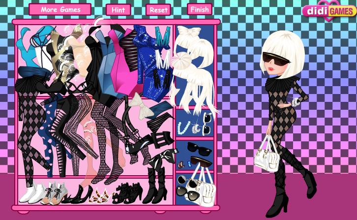 Dress Up Lady GaGa: Cute Version