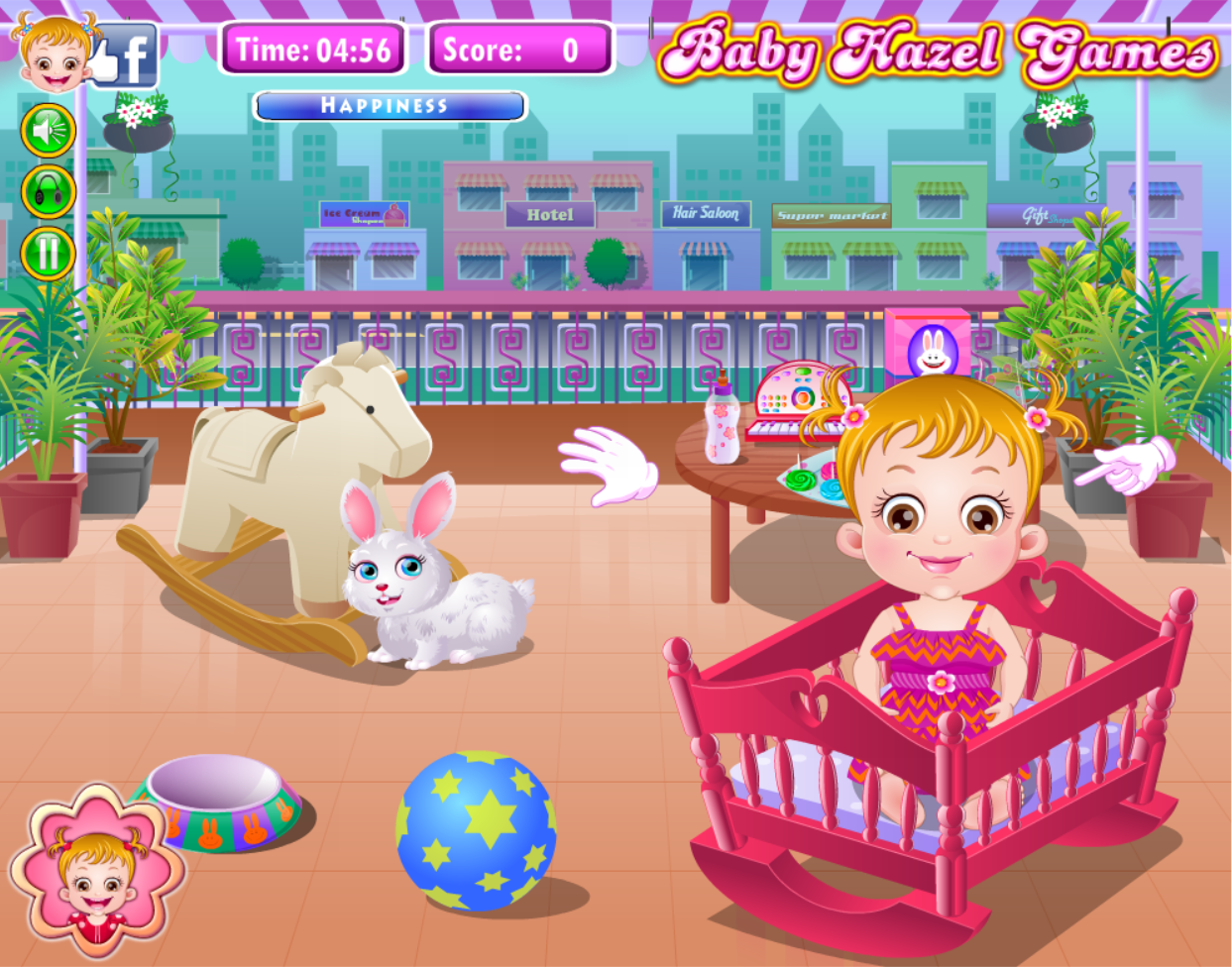 Baby Hazel First Rain