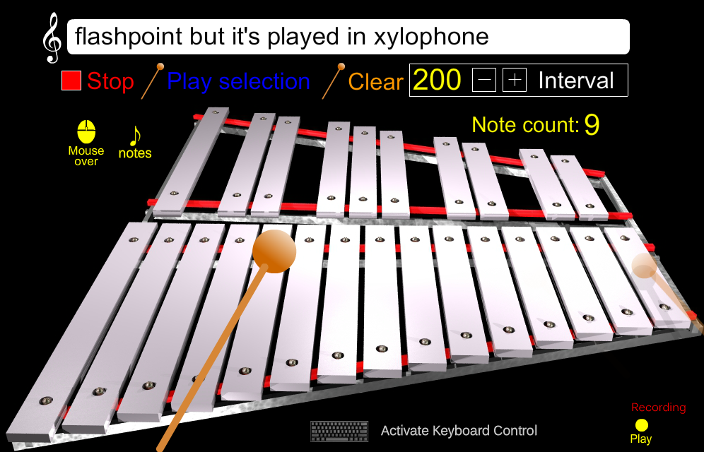 ButtonBass Xylophone