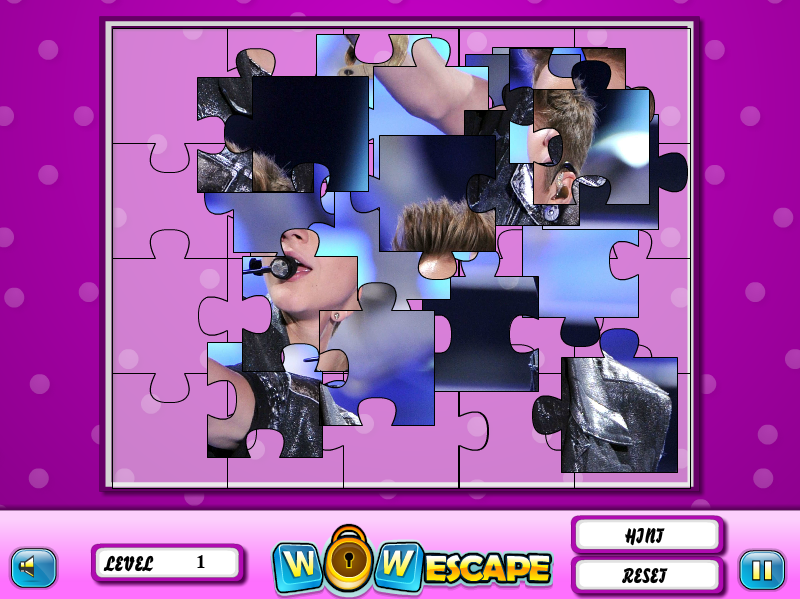 Wow Justin Bieber Jigsaw Puzzle