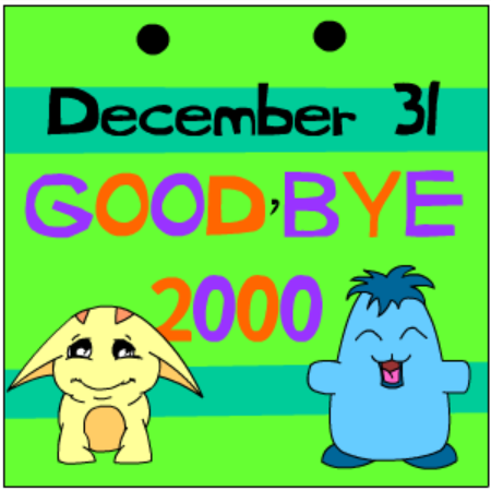 Neopets Advent Calendar 2000: Day 31