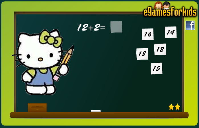 Hello Kitty Math Game