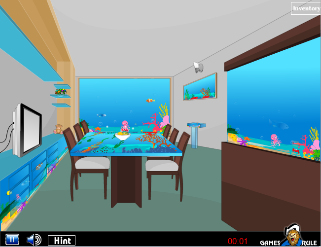 Fish Tank Room Escape