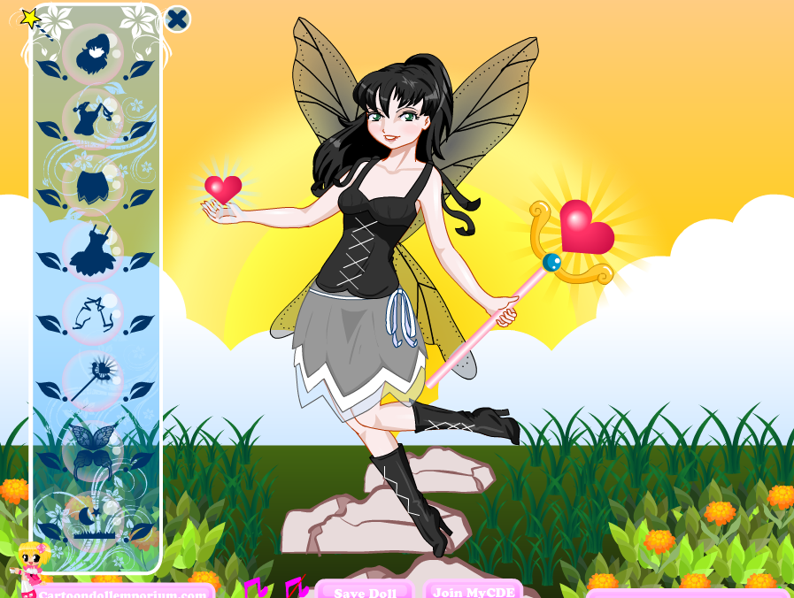 Dress up Fairy Bella