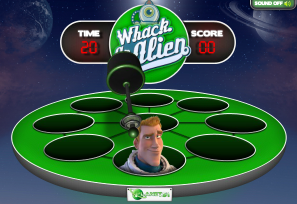 Planet 51: Whack An Alien