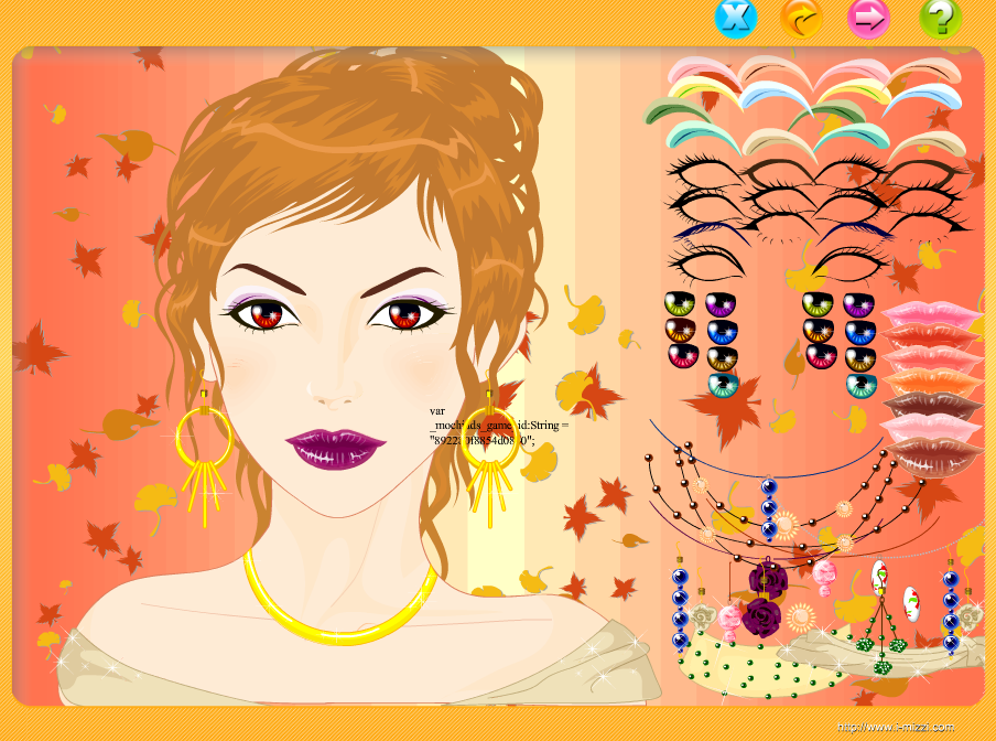 Cute Autumn Girl Makeover