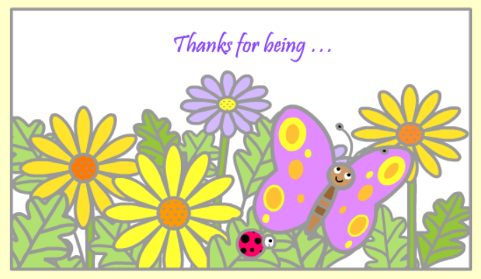 Thank You for Being You