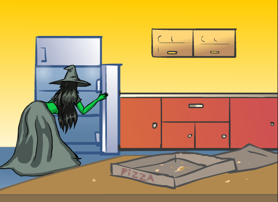 Witchy Animation Preview.