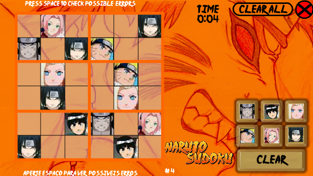 Naruto Sudoku