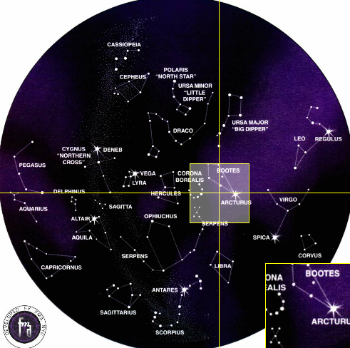 Interactive Constellation Map