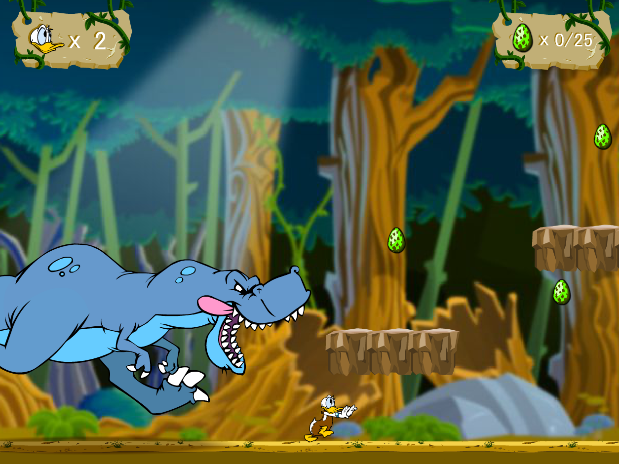 Donald Duck Lost in Time: Dino Dash