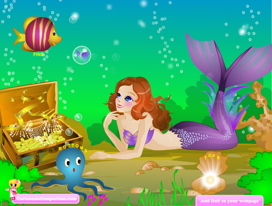 Janae Mermaid Dress Up