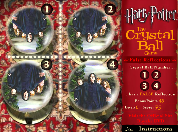 Harry Potter's Crystal Ball Game