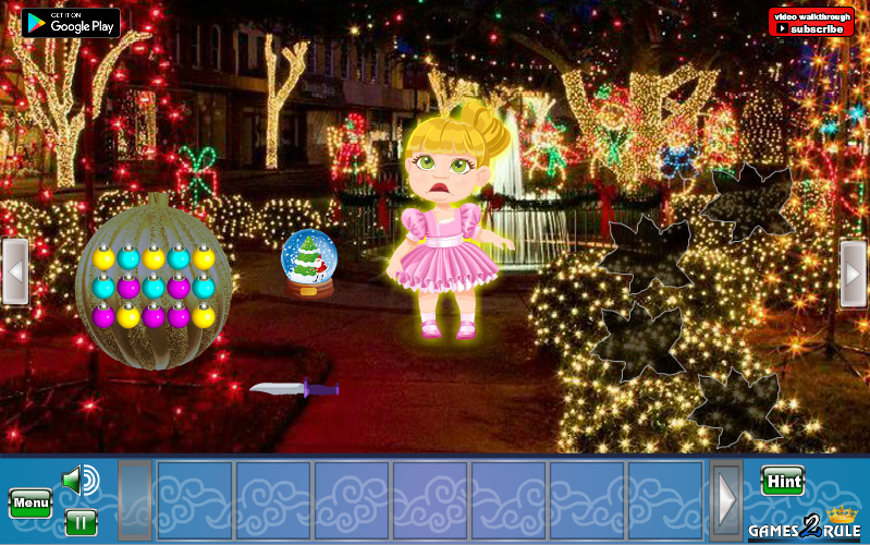 Missing Baby In Christmas Street