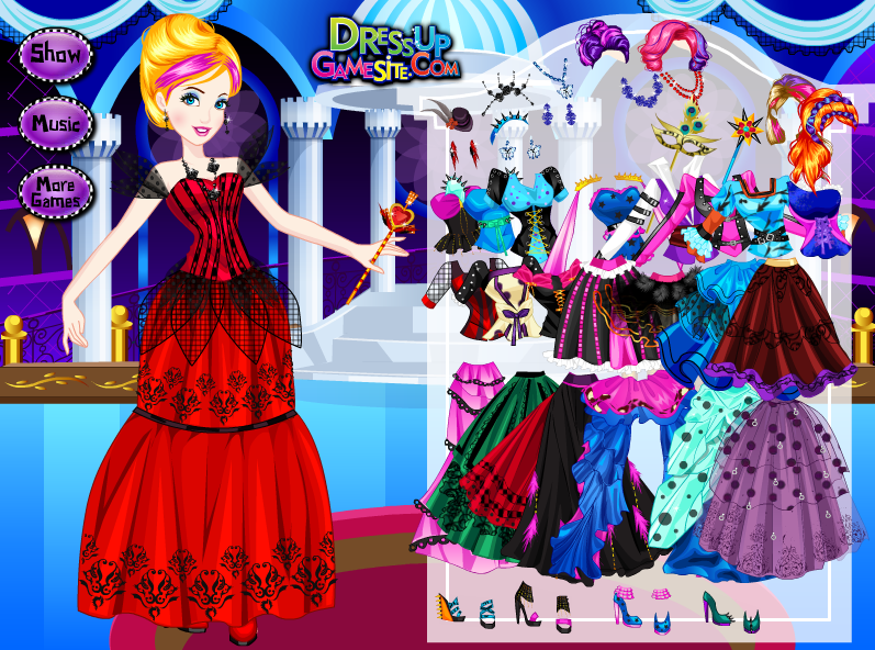 Emo Cinderella Dress Up