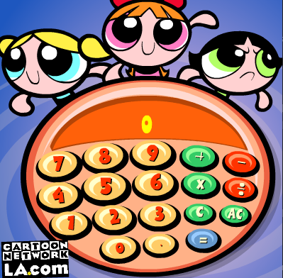 The Powerpuff Girls: Calculator