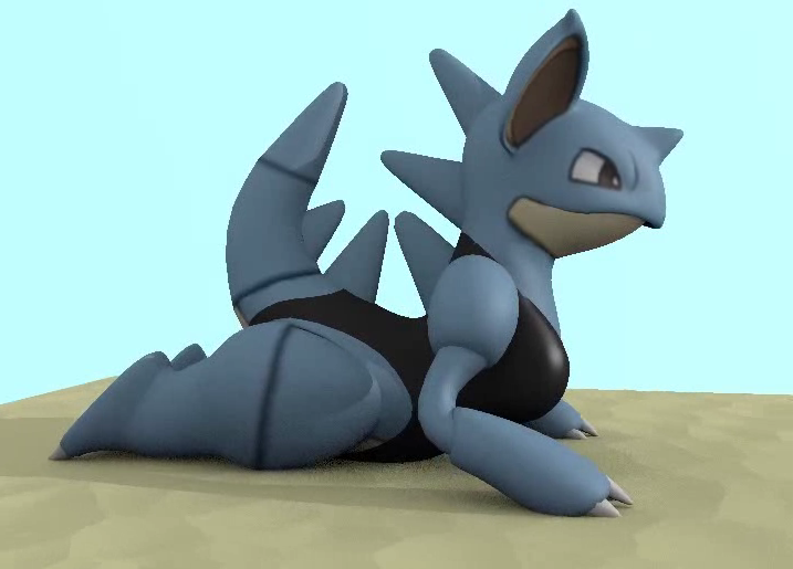 Nidoqueen's New Beach Body