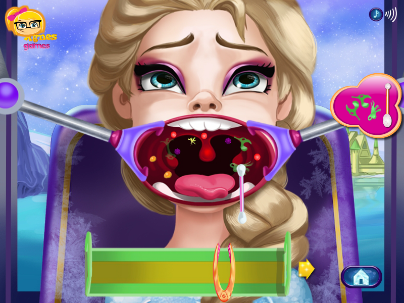 Elsa Throat Doctor