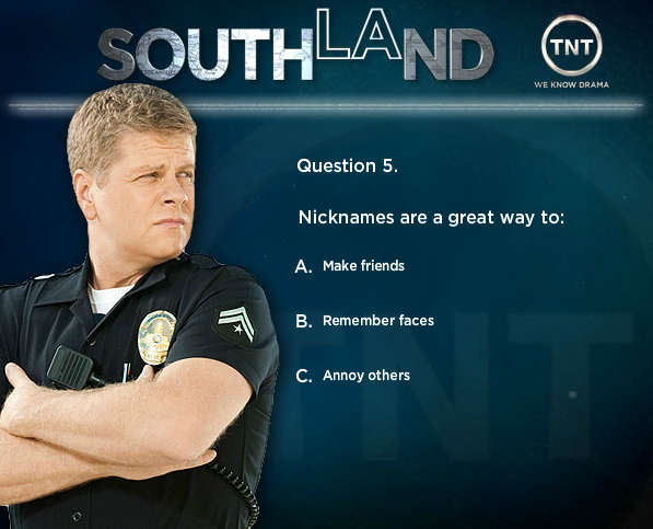 Southland: Which Character Are You?