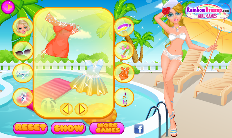 Pool Party Dress-Up