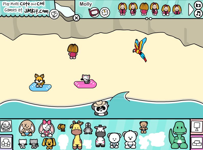 Make-a-Scene at the Beach