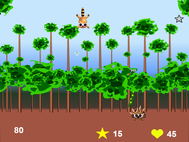 Arcade Animals Super Raccoon