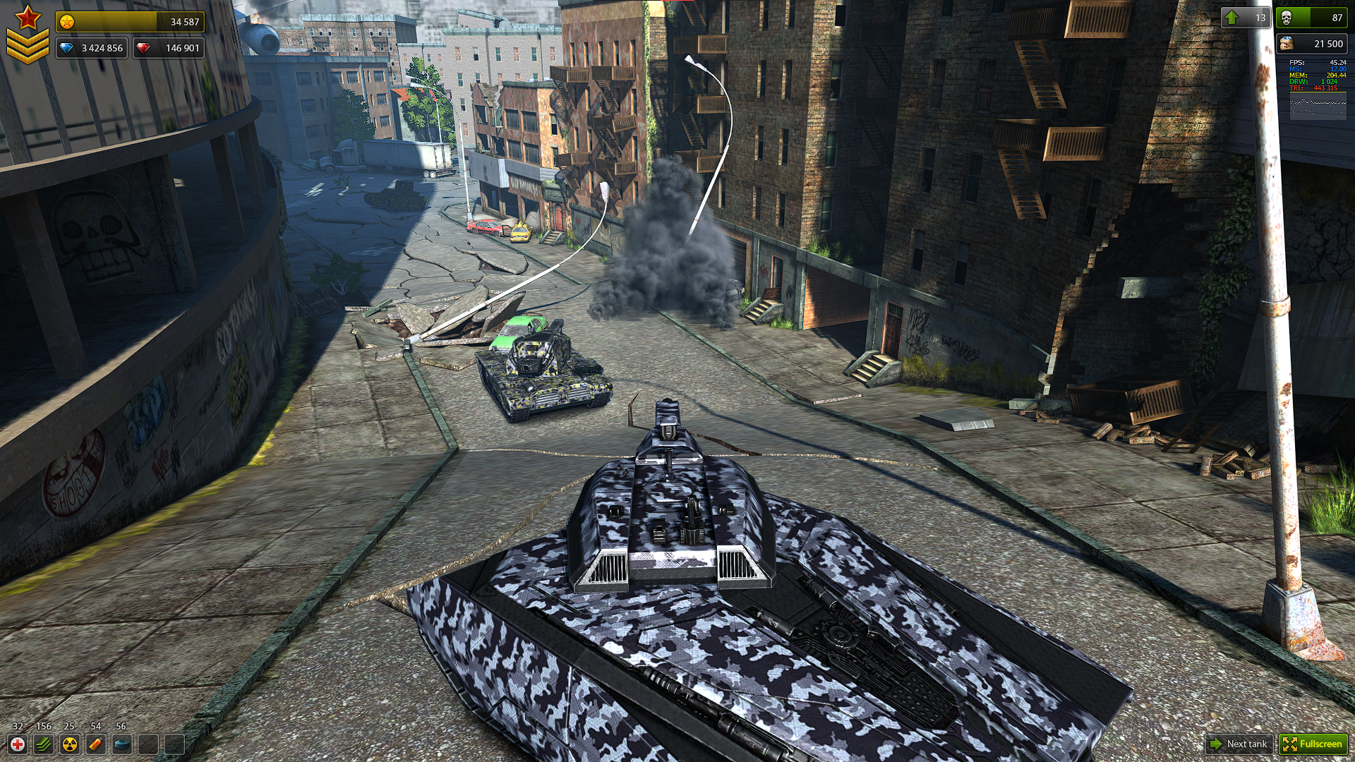 Tanki Online 2.0 Crash Demo